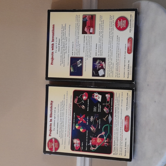 Science Wiz Electricity & Inventions Kits with Book NEW - Picture 6 of 8